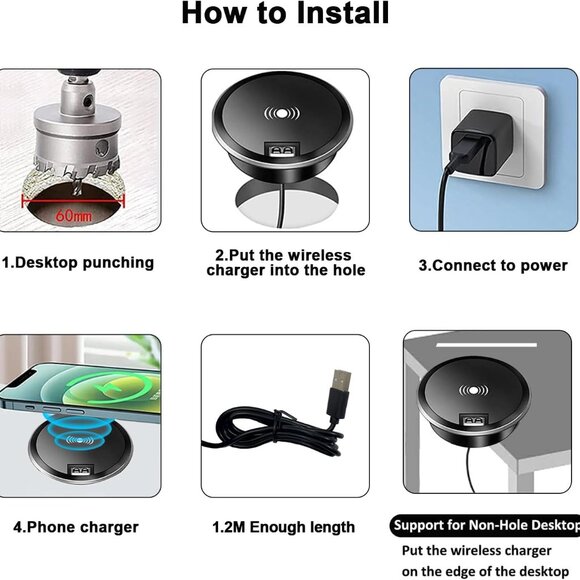 New Desk Wireless Charger - Picture 5 of 9